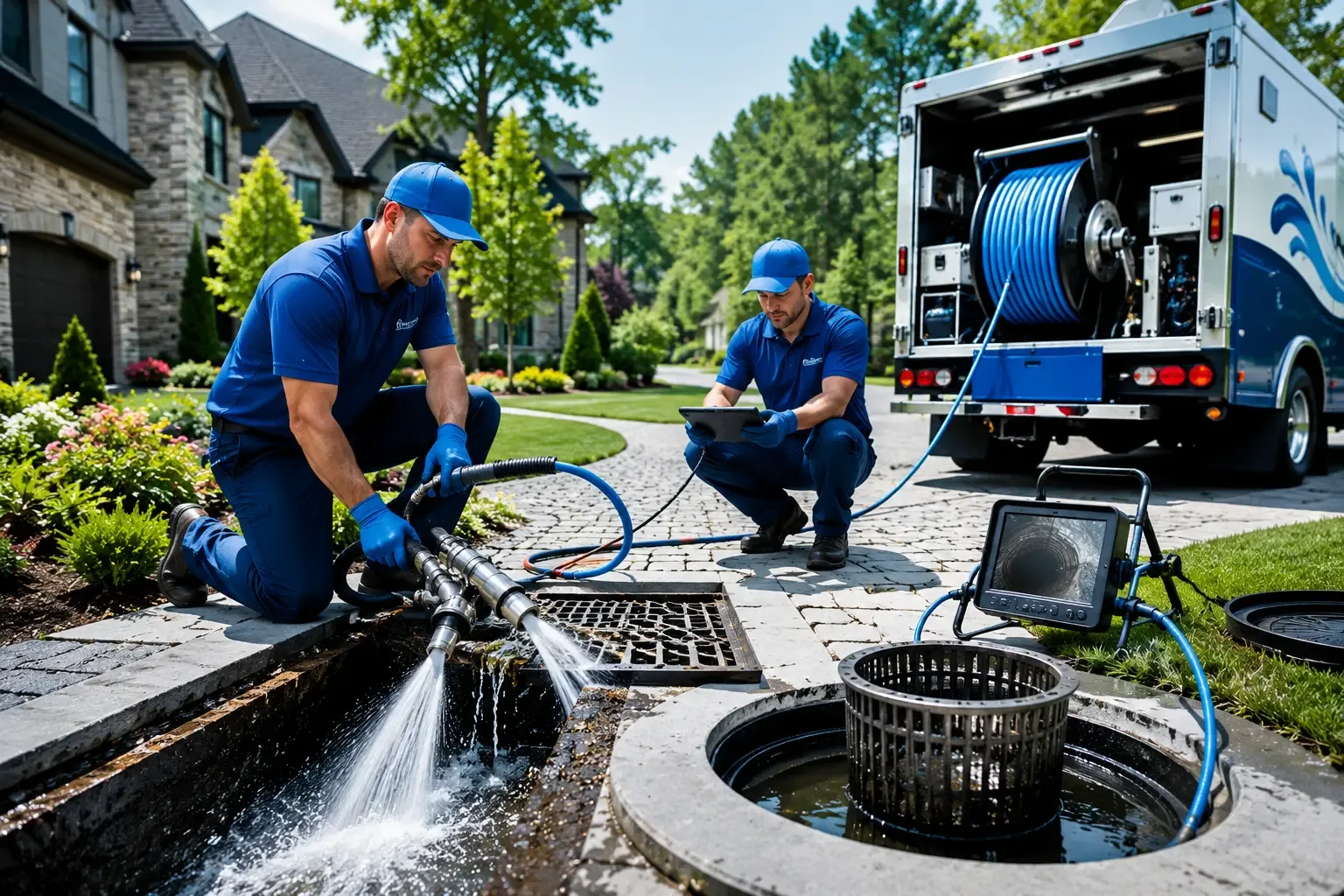 Local outdoor drain cleaning professionals in Gilford, NH